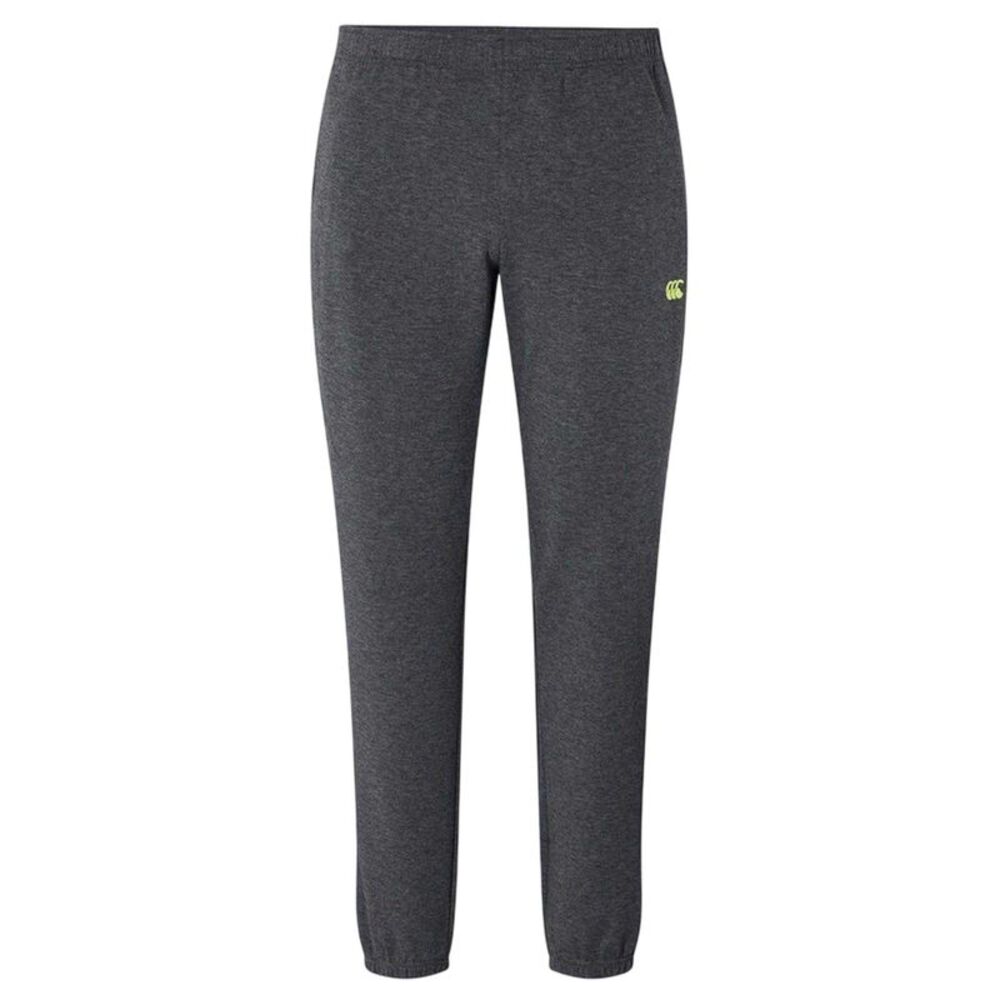 Canterbury Mens Tempo Heather Tracksuit Bottoms / Black Marl